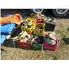 Image 2 : PALLET C/W CRATES OF STRAPS, GREASE GUNS, TRAILER CORDS, ETC