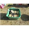 Image 1 : GREEN TUB C/W TIE DOWN STRAPS