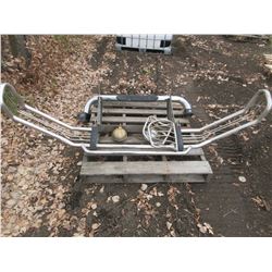 PALLET C/W GRILL GUARD FROM SECOND GENERATION DODGE