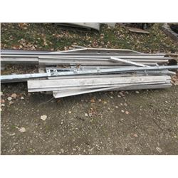 PALLET C/W MISC TIN, STEEL & ALUMINUM