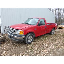 2004 FORD F150 SINGLE CAB LONG BOX TRUCK