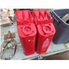 Image 1 : 2 RED METAL GAS CANS (BOTH FOR ONE MONEY)