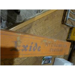 EXIDE HYDROMETER SYRINGE IN ORIGINAL BOX
