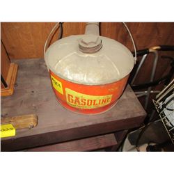 METAL GAS CAN (2 IMPERIAL GALLONS)