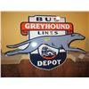 Image 1 : GREY HOUND METAL SIGN