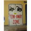 Image 1 : TOW AWAY METAL SIGN