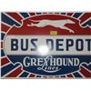 Image 1 : BUS DEPOT METAL SIGN