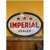 Image 1 : IMPERIAL OIL DOUBLE SIDED PORCELAIN SIGN (41 inches wide)