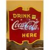 Image 1 : 1940 METAL COKE SIGN