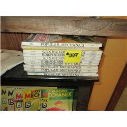 11 - 1934 POLULAR MECHANICS MAGAZINES