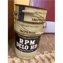 IMPERIAL OIL 5 GALLON PAIL