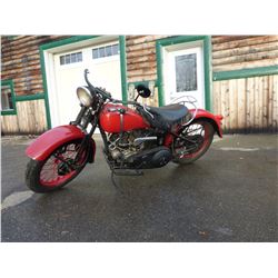1934 HARLEY DAVIDSON VD MOTORCYCLE
