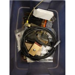 TOTE C/W WIRE, CABLE, PUSH PULL SWITCH, ETC