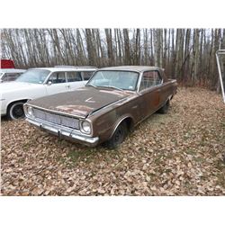 1967 VALIANT SIGNET 2 DOOR HARDTOP