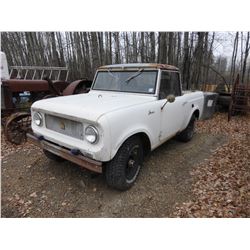 1962 INTERNATIONAL SCOUT CONVERTIBLE TOP TRUCK