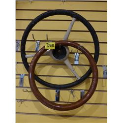 2 STEERING WHEELS