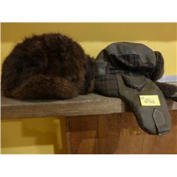 2 WINTER HATS
