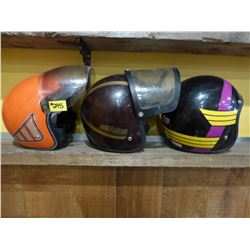 3 HELMETS