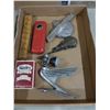 Image 1 : BOX C/W RULER, CAR EMBLEMS, ETC