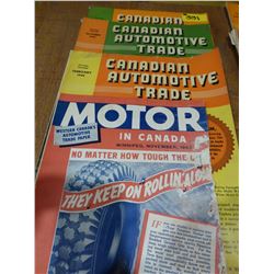4 CANADIAN AUTO TRADE & ASSORTED MAGAZINES
