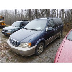 2002 KIA SEDONA EX MINIVAN
