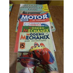 4 MODERN MECHANIX & CANADIAN AUTO TRADE MAGAZINES