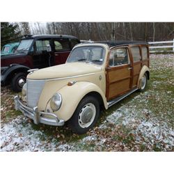 1966 VOLKSWAGON BEETLE WOODY STATION WAGON