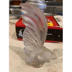 GLASS BIRD ORNAMENT