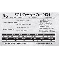 5GF Cowboy Cut 9134