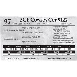 5GF Cowboy Cut 9122