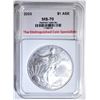 Image 1 : 2003 AMERICAN SILVER EAGLE, TDCS PERFECT GEM BU
