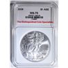 Image 1 : 2009 AMERICAN SILVER EAGLE, TDCS PERFECT GEM BU