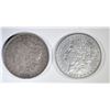 Image 1 : 1881 AU & 1882-O VF MORGAN DOLLARS