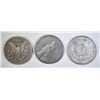 Image 2 : LOT OF 3 SILVER DOLLARS: