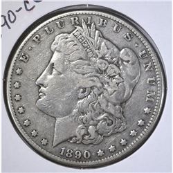 1890-CC MORGAN DOLLAR  FINE