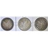 Image 2 : LOT OF 3 1901-O MORGAN DOLLARS  VG, F,XF