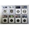 Image 2 : LOT OF 8 GRADED COINS: