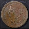 Image 1 : 1854 HALF CENT  CH ORIG UNC