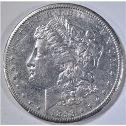 1893-CC MORGAN DOLLAR  AU/BU  GREAT STRIKE