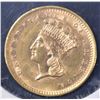 Image 1 : 1856 $1 GOLD, CH BU- SLANTED "5"