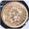 Image 1 : 1856 $1 GOLD,  BU UPRIGHT "5"