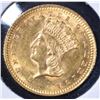 Image 1 : 1861 $1 GOLD, CH BU
