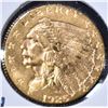 Image 1 : 1925-D $2.5 GOLD INDIAN, CH/GEM BU