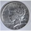 Image 1 : 1921 PEACE DOLLAR  CH AU