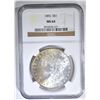 Image 1 : 1896 MORGAN DOLLAR  NGC MS-64