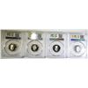 Image 2 : 4- 2007-S STATE QUARTERS, ALL PCGS PR-70 DCAM