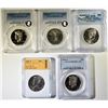 Image 1 : KENNEDY HALF DOLLAR LOT; 2002-S, 04-S, & 10-S