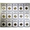 Image 1 : PRESIDENTIAL DOLLAR LOT ALL NGC; 2008-P & D
