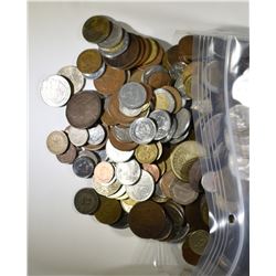 10 LBS MIXED FOREIGN COINS