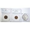 Image 1 : LOT OF 3 FOREIGN COINS: